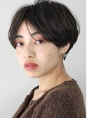 黒髪　すっきりショート　ショートヘア　ショートカット