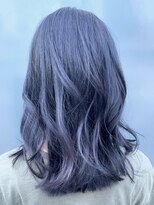 アイティー バイ アルバム 浦和店(IT by ALBUM) ブルージュミディ_ハイライトカラーオリーブカラー_ba243012