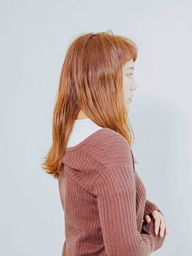 カラーサロンビスカリア 相模原エリア 淵野辺駅店(Color salon Biscaria) 切りっぱなし☆ミディアム☆前髪[淵野辺/淵野辺駅][学割U24]