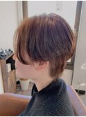 ハンサムショート×透明感