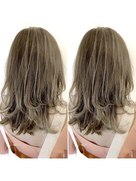 チョビー 銀座(chobii) チョビー銀座桜井イルミナカラーハイライトグレージュ