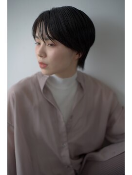 ヘアメイク エイト キリシマ(hair make No.8 kirishima) ハンサムショート×黒髪・instagram @no8_doc_shinichi