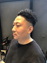 カレンズオブスタイル(CURRENNS OF STYLE) スリックバック フェードカット