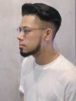 フランクスバーバーリザーブ 人形町店(FRANK’S BARBER RESERVE) ツーブロフェードサイドグラデーションカット y
