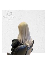 グランヘアートーキョー(Gran Hair TOKYO) ホワイトカラー　透明感