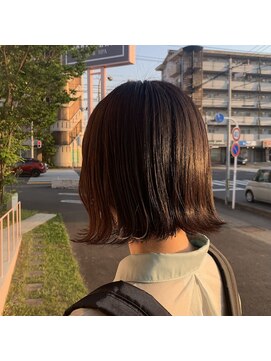 ワークスヘアー(WORKS HAIR) ぱつっとボブ