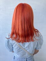 リノショアーズ ショウナン 辻堂店(RinoShores SHONAN)&nbsp;10代20代★大人かわいいダブルカラーブリーチオレンジ系