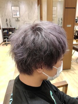 ブランシェ 高蔵寺店(BRANCHE) ☆メンズカラー☆ラベンダーグレージュ【北川】