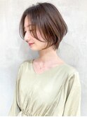 愛されショート_チェリーブラウンフェミニンロング_ba330242