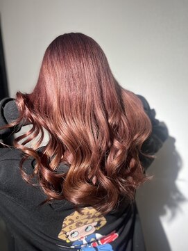 アローズ 久留米店(arose) 耳かけ大人かわいいモーヴカラー艶カラー