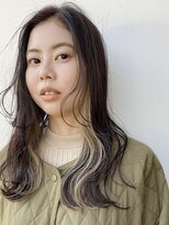 リトルガーデン(Little Garden)&nbsp;インナーカラー×ベージュ☆抜け感ロング透明感カラー◇20代30代