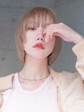 シャロン(SHARON) 【SHARON】ショートボブ×モカベージュ