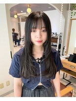 アイビー ジュール(IVY joure) 髪質改善×ロングレイヤー×暗髪カラー【京橋/都島】