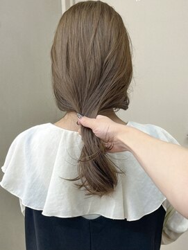 パークレーン アイス イヴェン(park lane ICI yeven) ブリーチなし オリーブベージュ アッシュカラー /akari