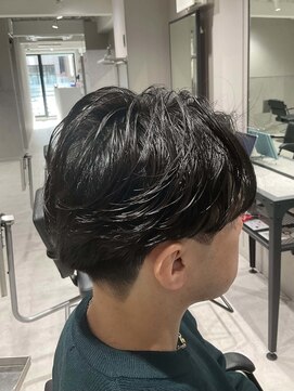 ロルカ 池袋店(Rolka) 【カルマパーマ】メンズヘア/メンズパーマ/センターパート/池袋