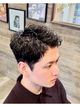 トラッド(TRAD) ショートラフパーマ