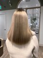 ボンズサロン オモテサンドウ(BONDZSALON OMOTESANDO)&nbsp;ブリーチを使ったハイトーンのカラーが得意です☆