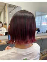 ホーミー(hommy) かわいいチェリーカラーのミニボブ