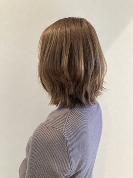 アガヴェ(AGAVe) ミルクティーベージュ系/ブリーチなし/ハイトーン