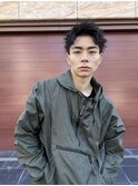 刈り上げスパイキーショート/メンズカット/眉毛/表参道
