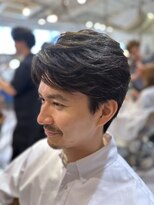 ロンドアベニール 北千住(Lond avenir)&nbsp;スパイキーショートニュアンスパーマスペインカールメンズ北千住