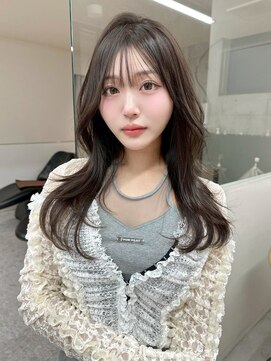 ロール 博多(Role) ミニウルフレイヤーカット顔周りカット前髪カット韓国ロング博多