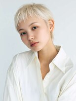 シェル 立川(shell) くびレイヤーエモージュグレージュカラーくびれショート【立川】