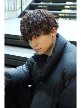 リップス 横浜(LIPPS) 【波巻パーマ】前下がりマッシュ