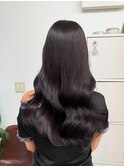 透明感 パープルグレージュ