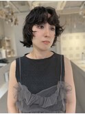 ショートボブ×パーマ【高田】