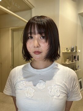 ネロ ヘアサロン 渋谷(NERO HAIR SALON) 【加藤木麻彩】ボブ×フェイスレイヤー