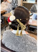 カチモリヘア×シニヨン