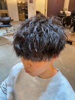 オーバー 町田店(OVER)&nbsp;スパイラルパーマ【町田/メンズ/パーマ/眉毛/ブリーチ】