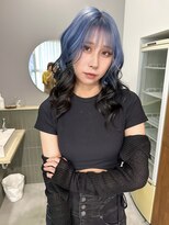 キオク(KIOX)&nbsp;水色カラー/ブルーカラー/ハイトーン/ブリーチカラー/名古屋/栄