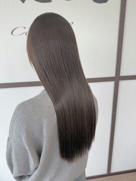 タブーセントラル(TABOO Central) 髪質改善カラー/モカグレージュ/髪質改善トリートメント