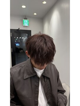 ピンクブラウン/ブリーチなしカラー［大分駅］