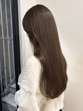 ローネス(LONESS) マロンベージュ/くすまないカラー/艶感カラー/韓国風スタイル