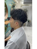 ベラ(Bella)&nbsp;【Bella 吉祥寺】メンズショート　ニュアンスパーマ　