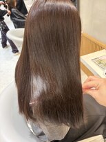 ロンドブルーム 天神大名店(Lond Bloom)&nbsp;ブリーチなしカラー/ベージュ/ブラウンカラー/福岡/10代20代30代