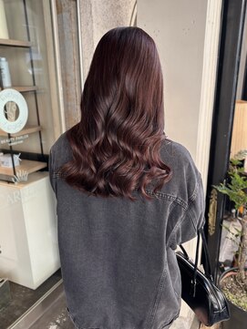 エヴリンアンドペイジ(Evelyn&paige) ラベンダーブラウン/ミディアムロング【神戸/元町】