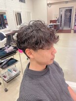 浪漫館 アールズコート(R's Court) 波巻きミックスツーブロック @木原 4.7