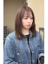 ビィシャイン 小野店&nbsp;ピンクベージュ/グラデーションカット/髪質改善/兵庫/小野市