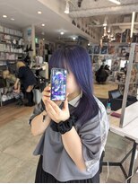 トーキョー オタクヘアー(TOKYO OTAKU HAIR) にじさんじ ドッピオ/推しカラー/概念カラー/紫/高彩度カラー