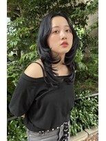 ジゼル 梅田(GiseL)&nbsp;暗髪レイヤー