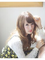 アルケー ヘアアンドヘッドスパ 錦糸町南口店(arche Hair&head spa) ゆる巻き ほつれウェーブ♪【錦糸町/イルミナカラー/学割U24】