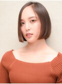 【snob rico.】【高槻】前下がりミニボブ×酸性トリートメント