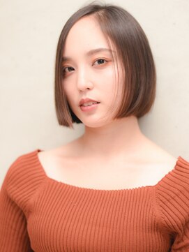 スノッブリコ(snob rico) 【snob rico.】【高槻】前下がりミニボブ×酸性トリートメント