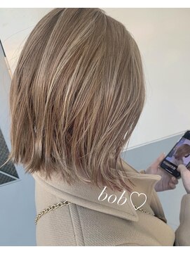 ヘアアンドリラクシングルーム アールフラン(Hair&Relaxingroom arFranc) 前下がりbob