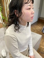 ヘアーアイスカルテット(HAIR ICI QUARTET) ミディアム × パーマ × 