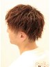 メンズカット+ツイストパーマ　￥18150→￥17050